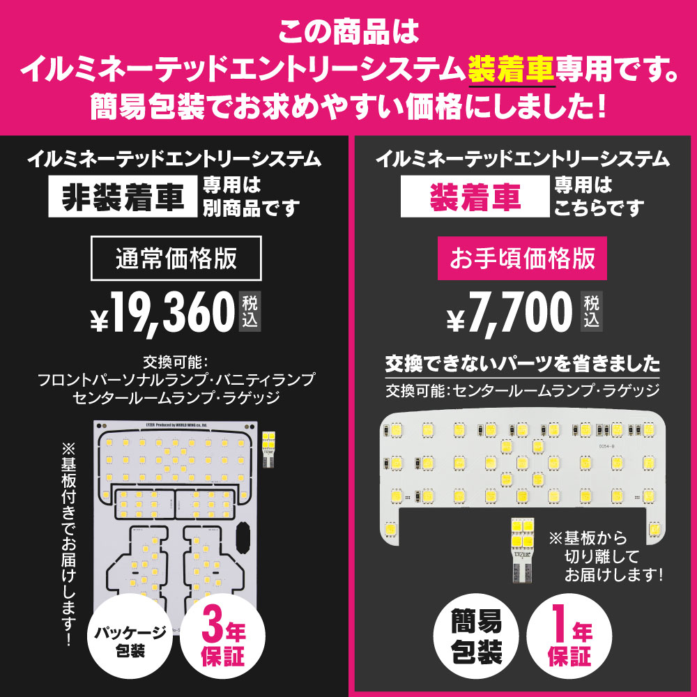 LYZERLEDルームランプ