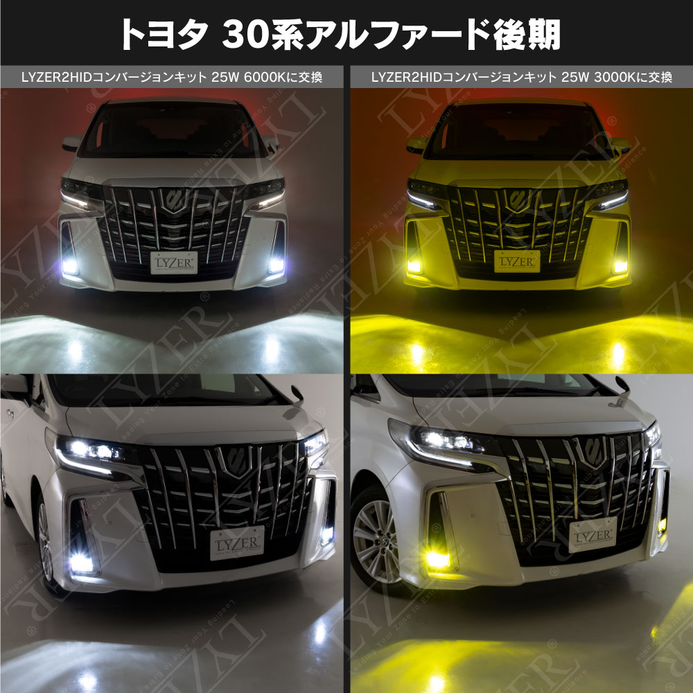 RAV4(R3.12~) MC後用 ガラスフォグランプユニット / LYZER公式