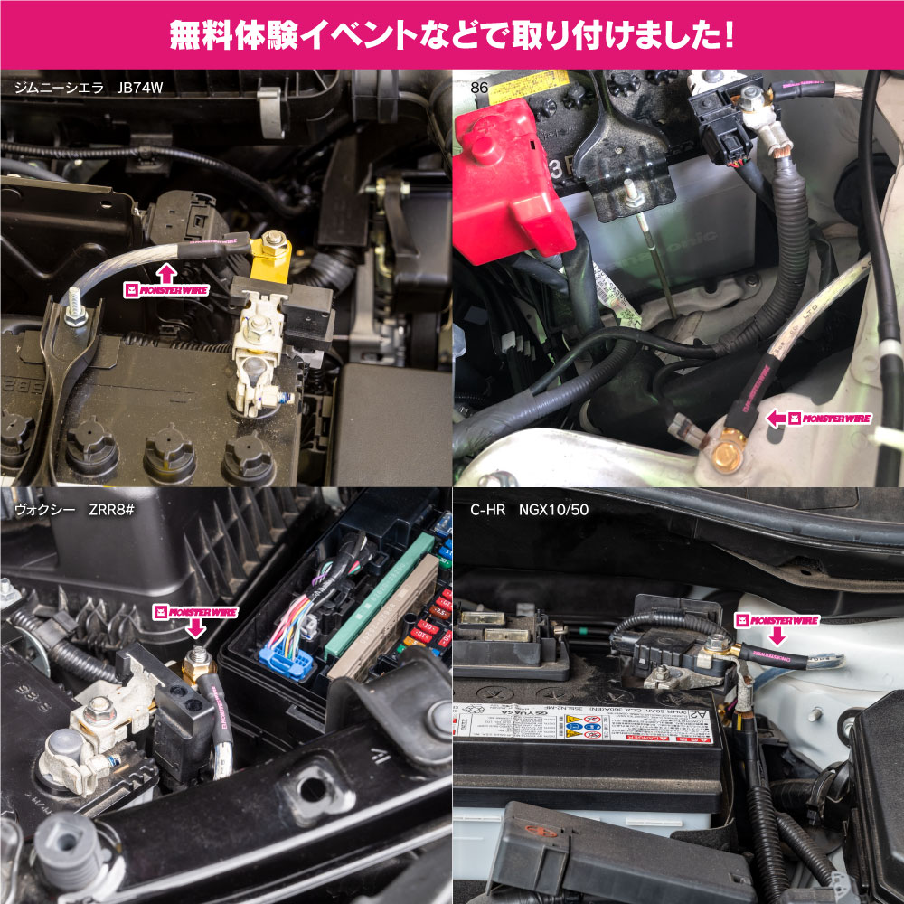 MONSTER WIRE ジムニー JB64W/74W専用キット【MWK-001】 / LYZER公式ショッピングサイト-WORLD WING  LIGHT-