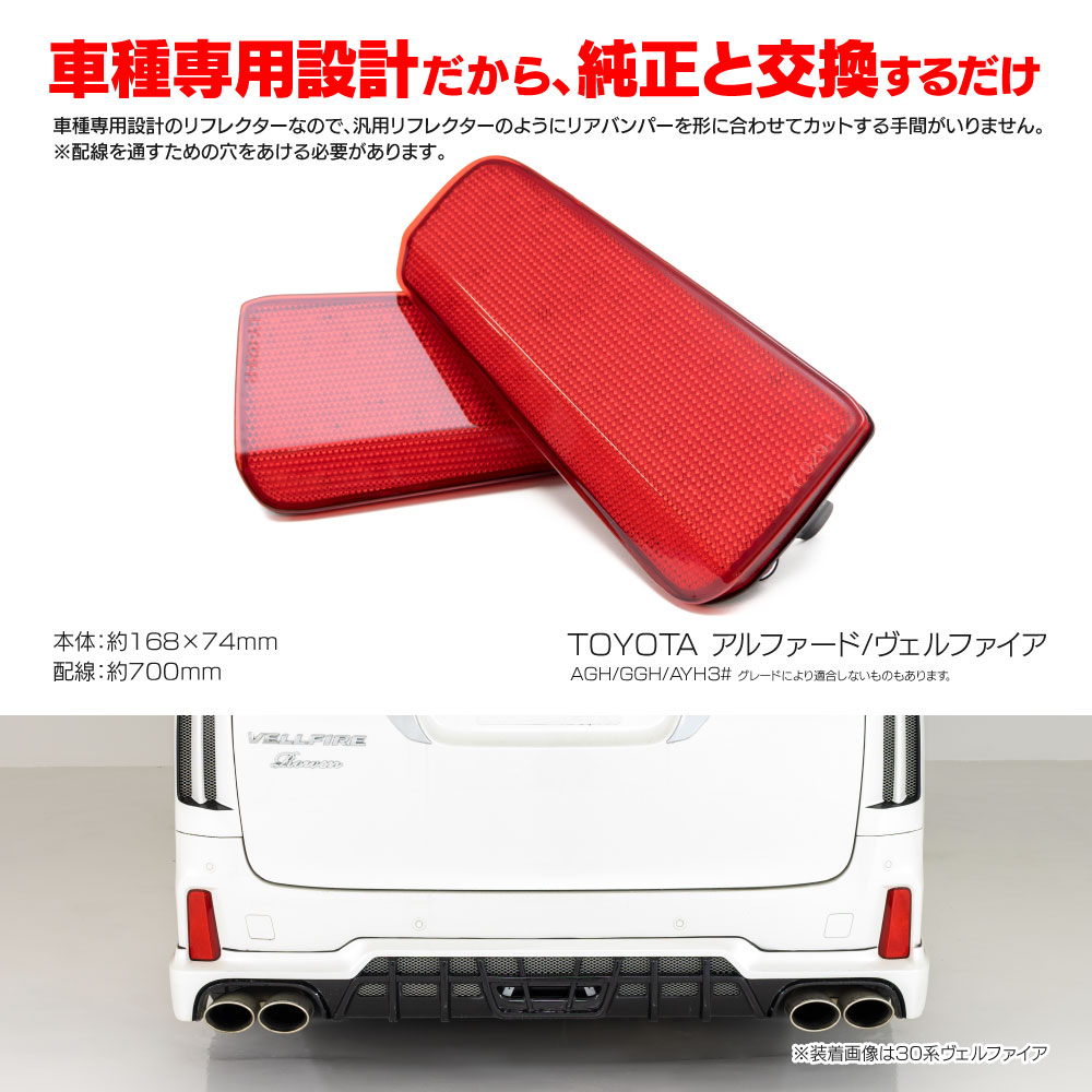 LEDリフレクター取付