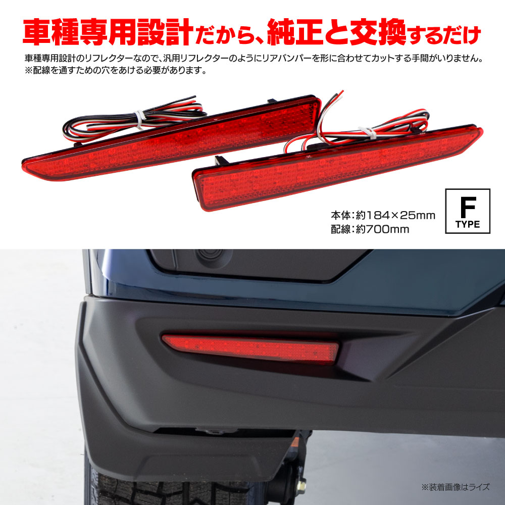 LEDリフレクター取付