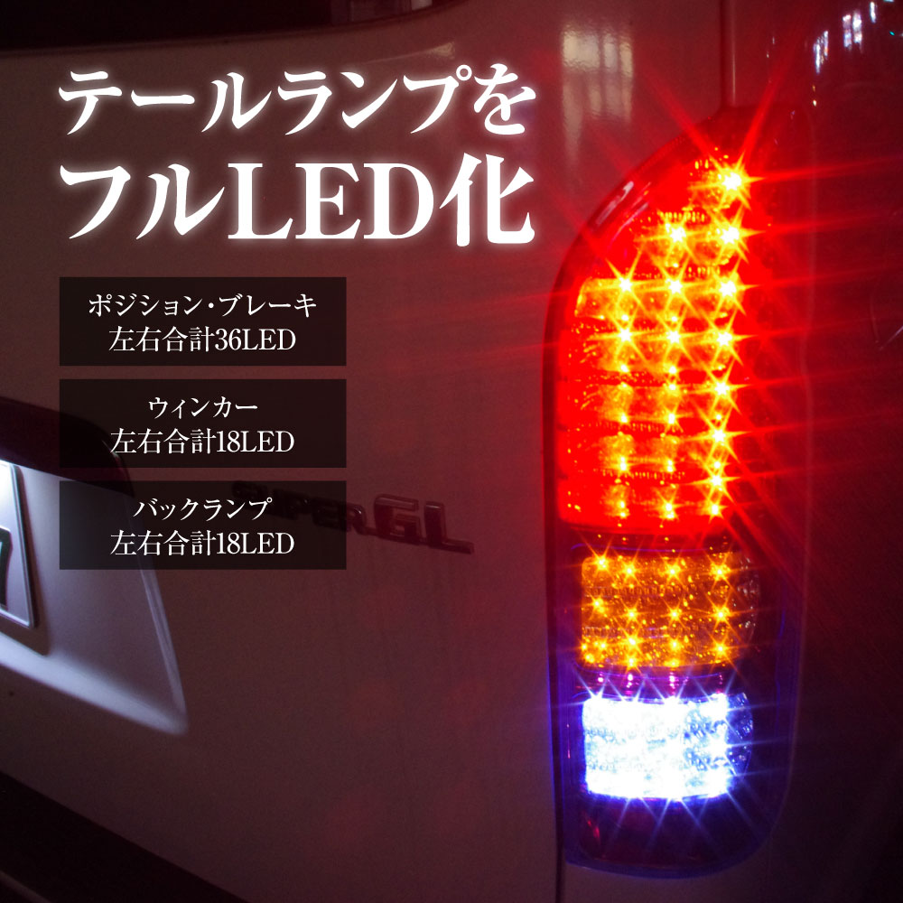 フルLEDテールランプ